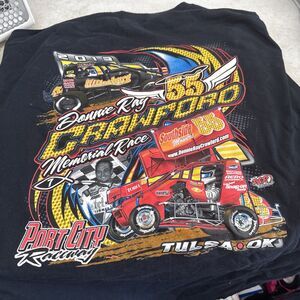 Donnie Ray Crawford Memorial Race Port City Raceway Tulsa ok Shirt SZ 3Xl